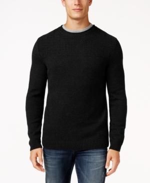 Tasso Elba Men's Wool Blend Textured Sweater, Only At Macy's