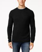 Tasso Elba Men's Wool Blend Textured Sweater, Only At Macy's
