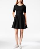 Maison Jules Pocket Fit & Flare Dress, Only At Macy's