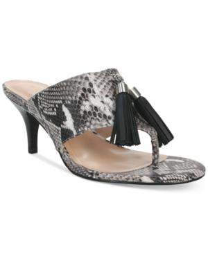 Tahari Rowan Tassel Thong Sandals Women's Shoes