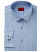 Alfani Men's Slim-fit Stretch Prism Print Dress Shirt, Created For Macy's