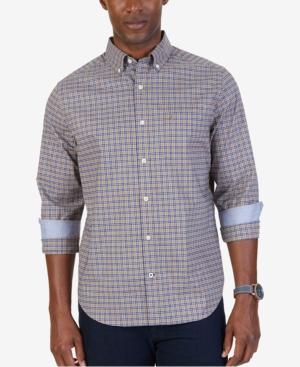 Nautica Men's Small Plaid Shirt