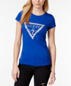 Guess Brushed Glitter Graphic T-shirt