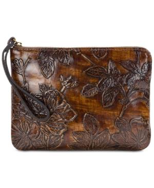 Patricia Nash Bark Leaves Cassini Wristlet, Created For Macy's