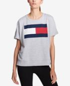 Tommy Hilfiger Sport Short-sleeve Logo Top, A Macy's Exclusive Style