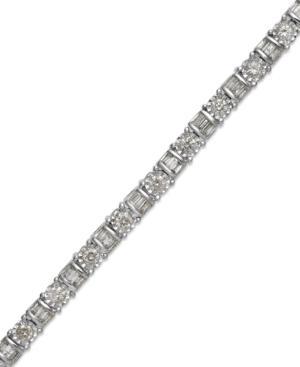 Diamond Bracelet In 14k White Gold (2 Ct. T.w.)