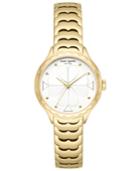 Kate Spade New York Women's Scallop Gold-tone Stainless Steel Bracelet Watch 32mm