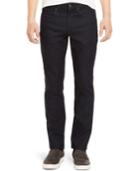 Kenneth Cole Reaction Straight-leg Dark-wash Jeans