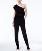 Inc International Concepts One-shoulder Jumpsuit, Only At Macy's