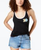 Volcom Juniors' Edit N Crop Graphic Tank Top