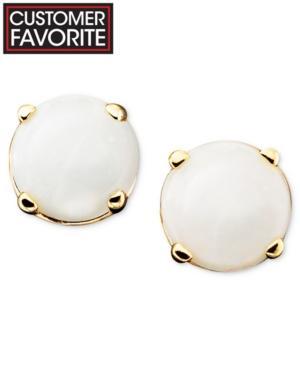 Opal Stud Earrings In 14k Gold (1 Ct. T.w.)