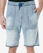 Buffalo David Bitton Men's Fisley Stripe Faux-fleece Shorts