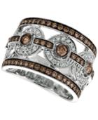 Le Vian Deco Diamond Ring (1-1/4 Ct. T.w.) In 14k White Gold