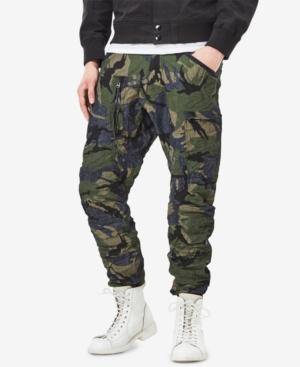 G-star Raw Men's Powell 3d Tapered-fit Camo Jogger Jeans