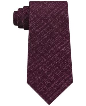 Calvin Klein Men's Static Allover Silk Tie