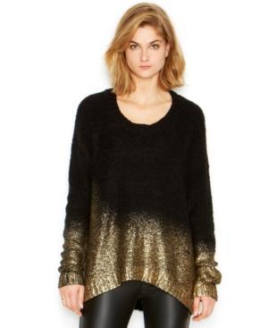 Bar Iii Ombre Foil Sweater