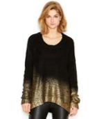 Bar Iii Ombre Foil Sweater