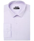 Bar Iii Men's Slim-fit Stretch Easy-care Lavender Herringbone Dot Dobby Dress Shirt, Created For Macy's