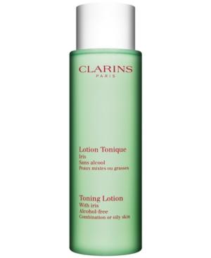 Clarins Toning Lotion With Iris For Combination/oily Skin, 6.7oz