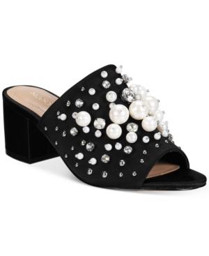 Aldo Women's Pearls Embellished Slides Women's Shoes