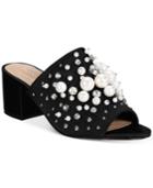 Aldo Women's Pearls Embellished Slides Women's Shoes