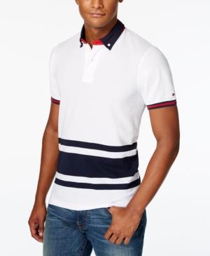 Tommy Hilfiger Men's Derussy Stripe Polo