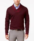 Tasso Elba Men's Shawl Collar Pullover, Only At Macy's