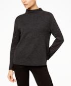 Eileen Fisher Merino Wool Reversible Funnel-neck Sweater, Regular & Petite