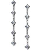 Diamond (1 Ct. T.w.) Drop Earrings In 14k White Gold