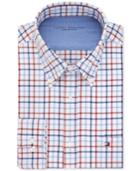 Tommy Hilfiger Men's Slim-fit Comfort Wash Check Dress Shirt