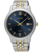 Seiko Men's Special Value Quartz Two-tone Stainless Steel Bracelet Watch 41mm Sur229