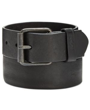 Hugo Boss Men's Jesse Distressed Casual Leather Belt