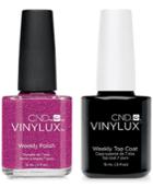 Creative Nail Design Vinylux Butterfly Nail Polish & Top Coat (two Items), 0.5-oz, From Purebeauty Salon & Spa