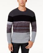 Inc International Concepts Men's Pieced Sweater, Created For Macy's