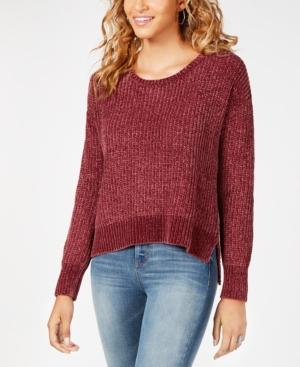 Hippie Rose Juniors' Chenille Sweater