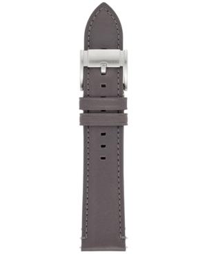 Fossil Q Men's Gray Leather Watch Strap S221281