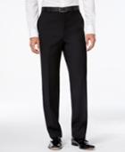 Calvin Klein Black Solid Slim-fit Tuxedo Pant