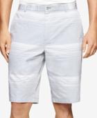 Calvin Klein Men's Slim-fit Horizontal-stripe Shorts