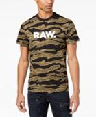 G-star Raw Men's Logo-print Camo T-shirt