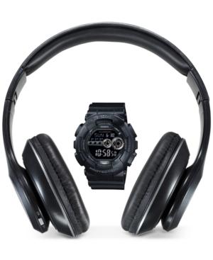 G-shock Men's $99 Watch + Free Bluetooth Headphones, Created For Macy's