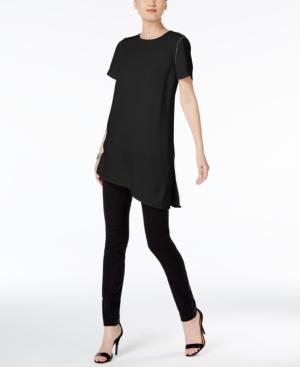 Alfani Prima Piped Asymmetrical Top, Only At Macy's
