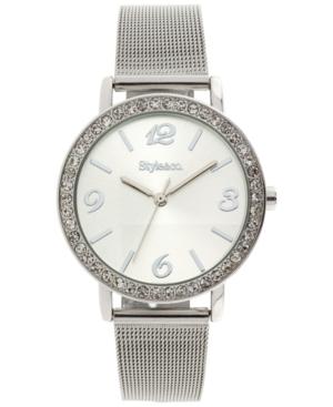 Style & Co. Women's Silver-tone Mesh Bracelet Watch 38mm Sy020s, Only At Macy's