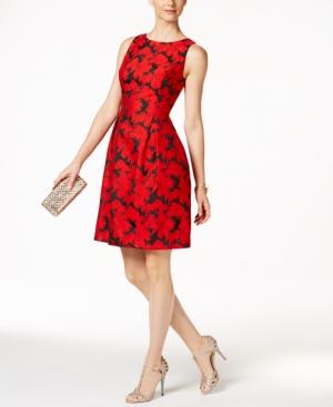 Tommy Hilfiger Floral-jacquard Dress