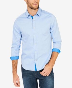Nautica Men's Two-tone Twill Shirt