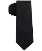 Dkny Men's Textured Angle Silk Slim Tie