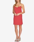 1.state Cowl-neck Peekaboo Slip Dress