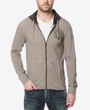 Buffalo David Bitton Men's Kaplate Vintage Zip-front Hoodie