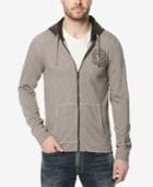 Buffalo David Bitton Men's Kaplate Vintage Zip-front Hoodie