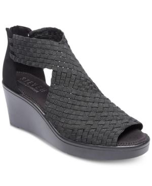 Steven By Steve Madden Women's Ace Woven Wedge Sandals