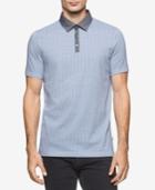 Calvin Klein Men's Micro-pattern Polo
